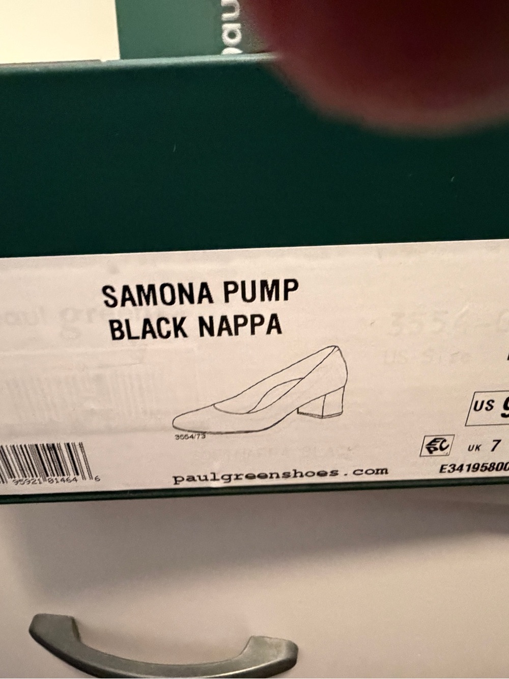 Paul Green Samona
Nappa Leather Black Pump 9.5 - Picture 9 of 12
